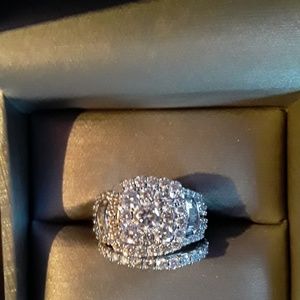 5ct 14k white gold diamond zales engagement ring